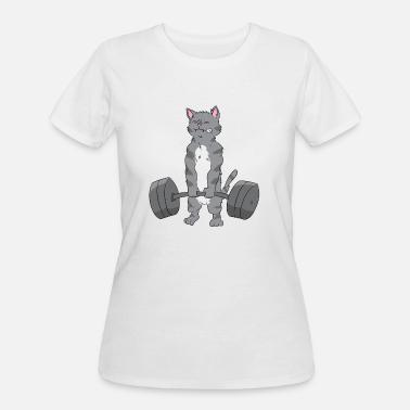 cat weightlifting shirt